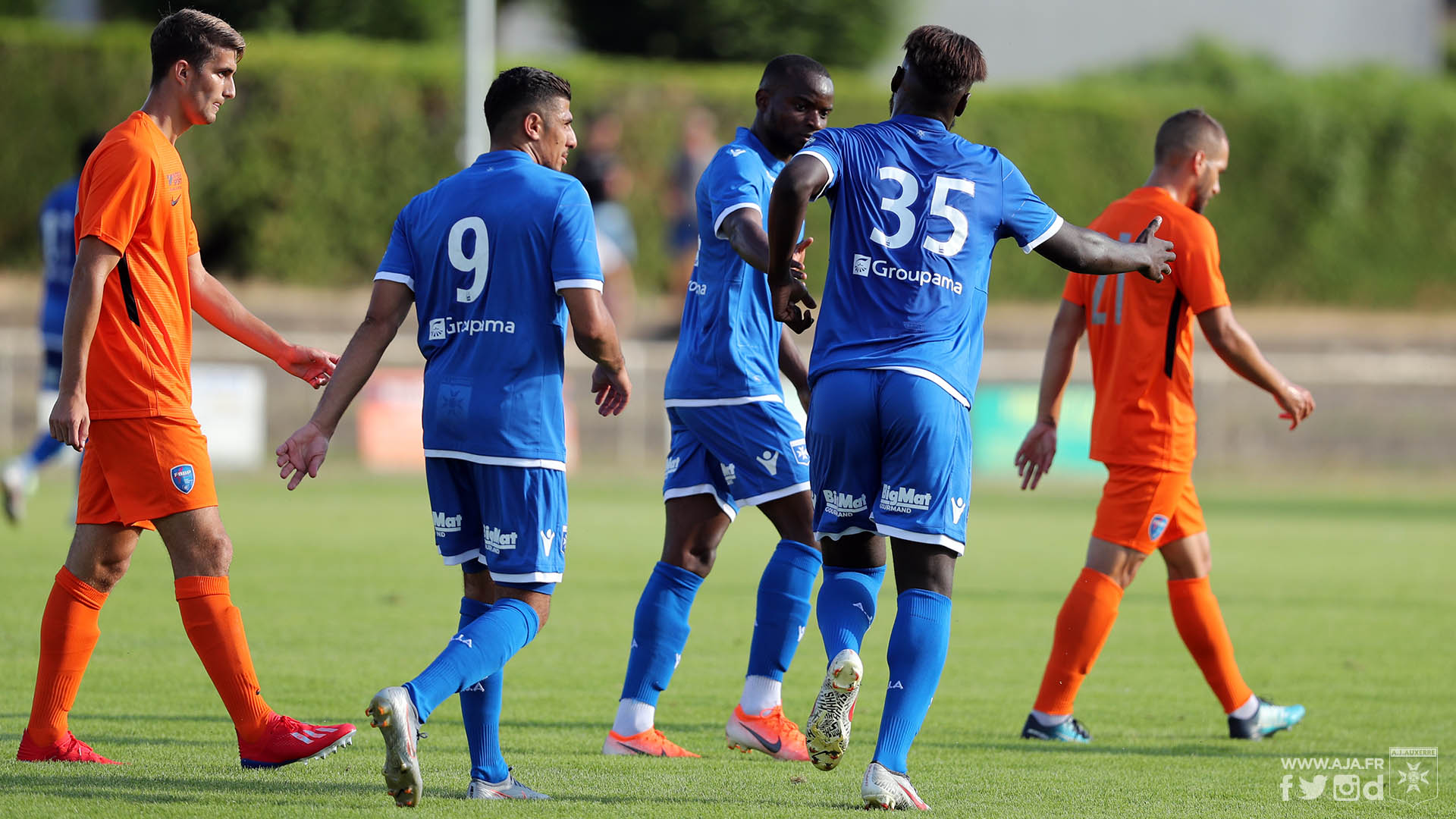 AJ Auxerre 2-1 Bourg Peronnas