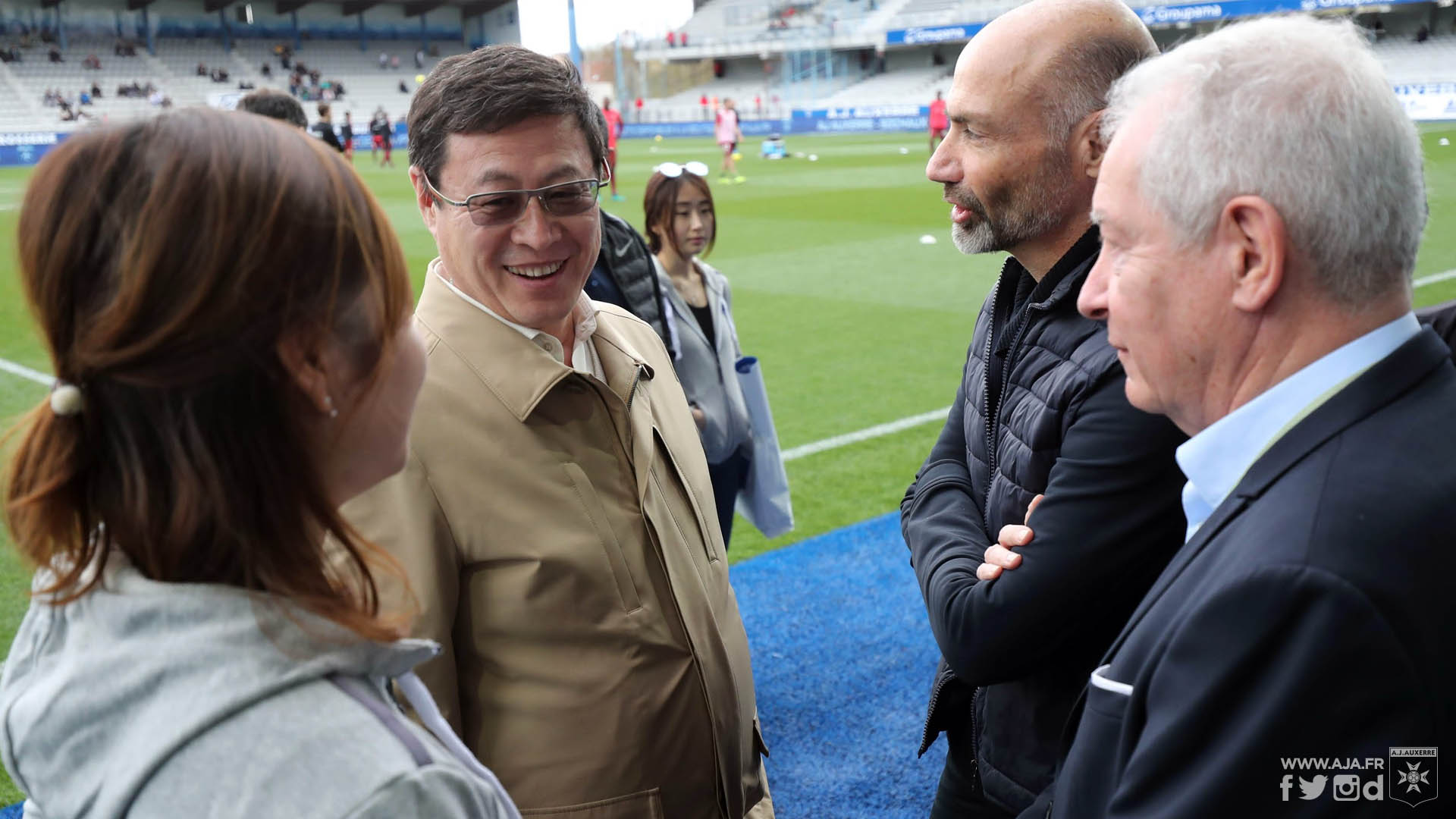 Le message de James Zhou après AJA-ESTAC