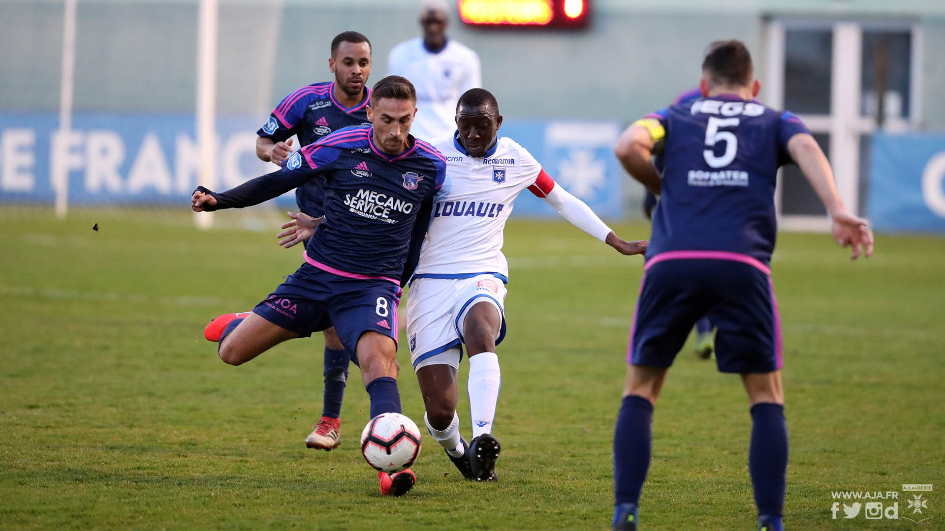 AJ Auxerre 1-1 Besançon Football