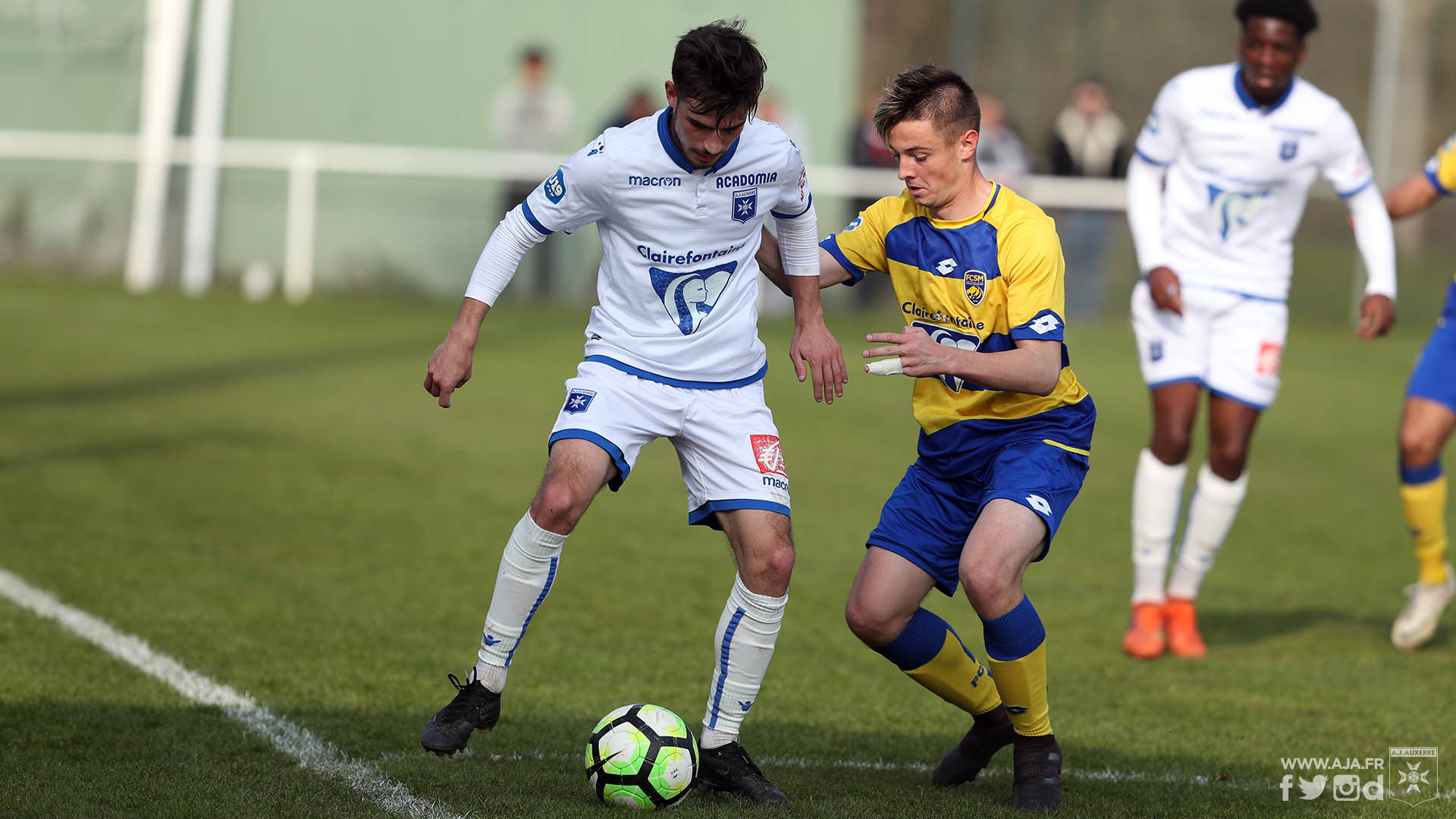 Les U19 à l'arrêt