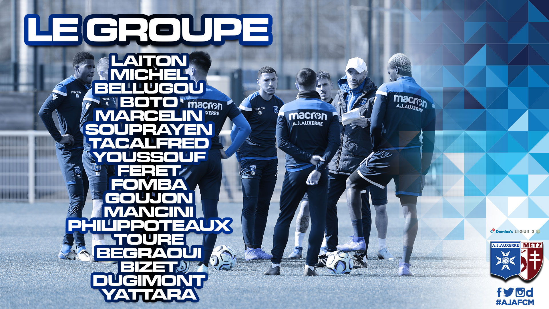 Le groupe pour la réception de Metz