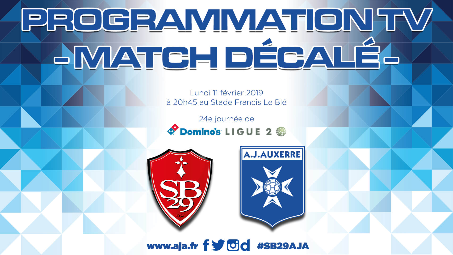 Brest - Auxerre diffusé sur Canal+ sport